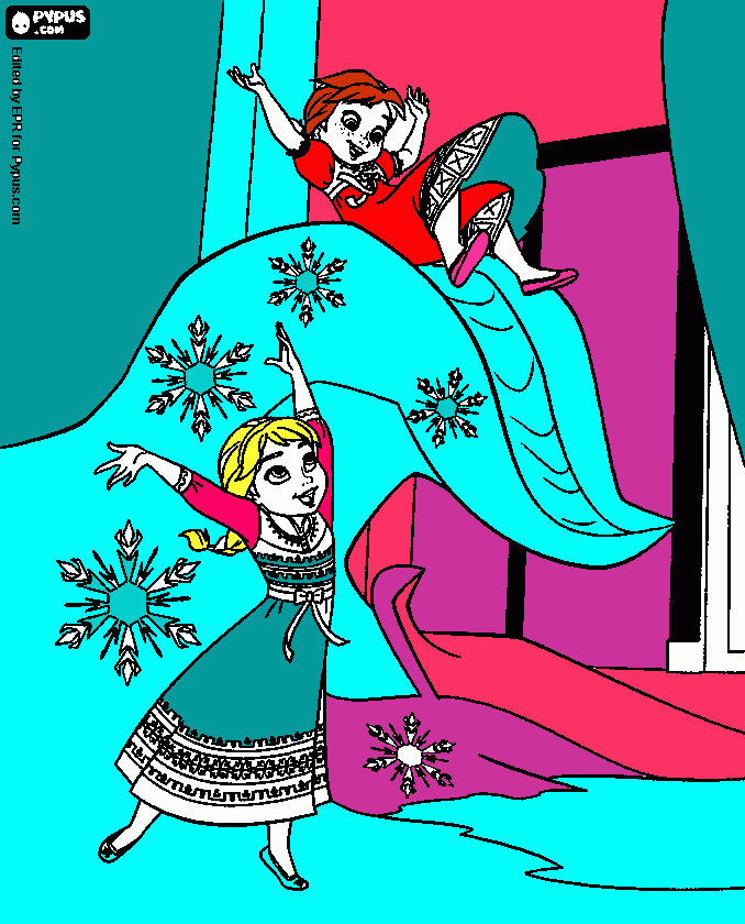 για ζωγραφικήanna-elsa..