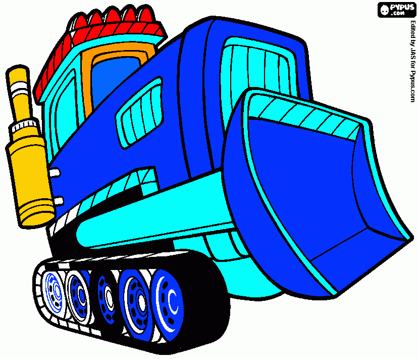 για ζωγραφικήbuldozer