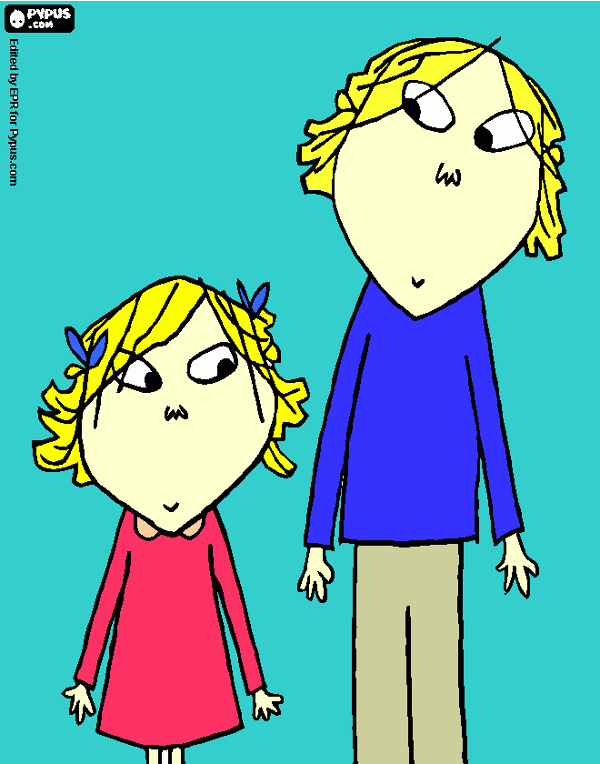 για ζωγραφικήcharlie-lola