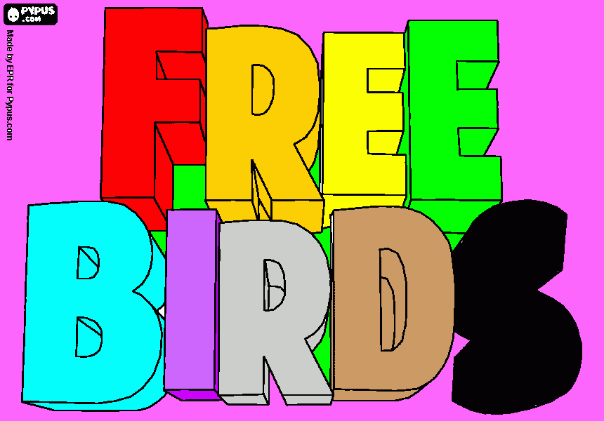 για ζωγραφικήFREE BIRDS