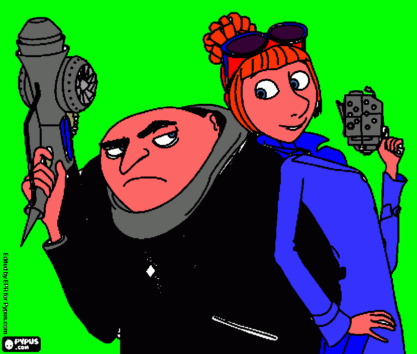 για ζωγραφικήGRU ΚΑΙ WILDE ΟΙ ΑΚΑΤΑΜΑΧΗΤΟΙ ΠΡΑΚΤΟΡΕΣ