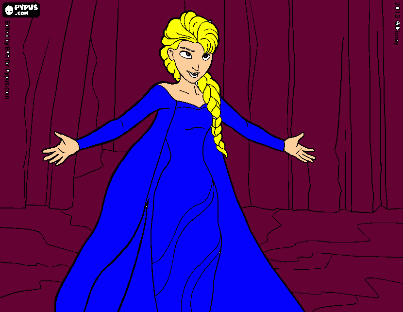 για ζωγραφικήH ELSA AΠΟ TO ΨΥΧΡΑ ΚΑΙ ΑΝΑΠΟΔΑ