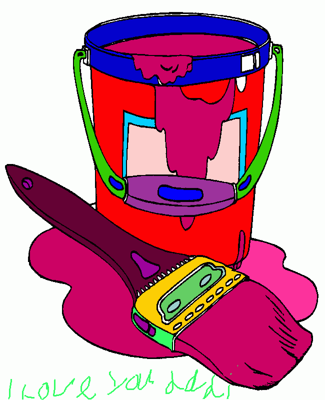 για ζωγραφικήi love you dadi