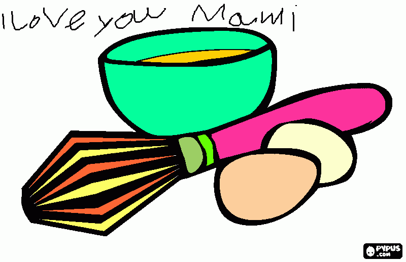 για ζωγραφικήi love you mami