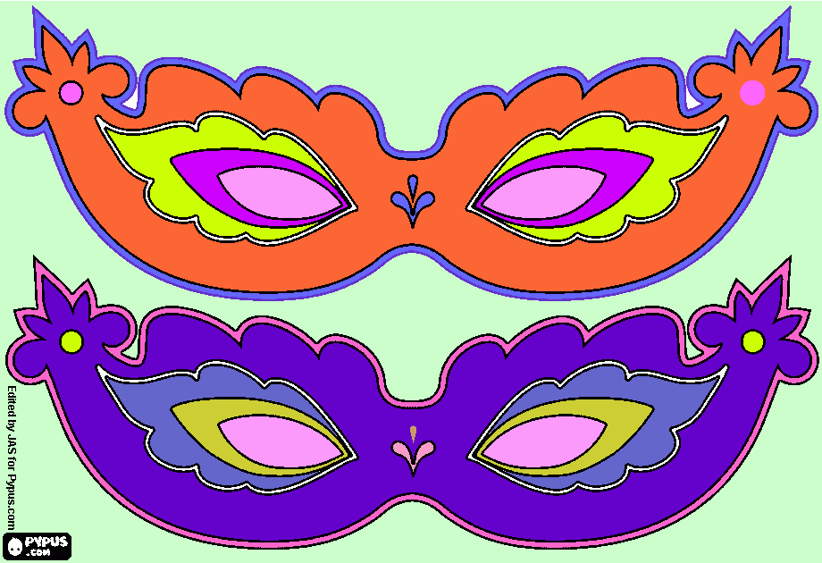 για ζωγραφικήmaskes karnavalistikes