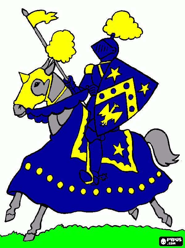 για ζωγραφικήo kitrinos kai mple ippotis