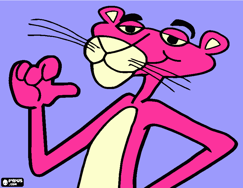 για ζωγραφικήPink Panther