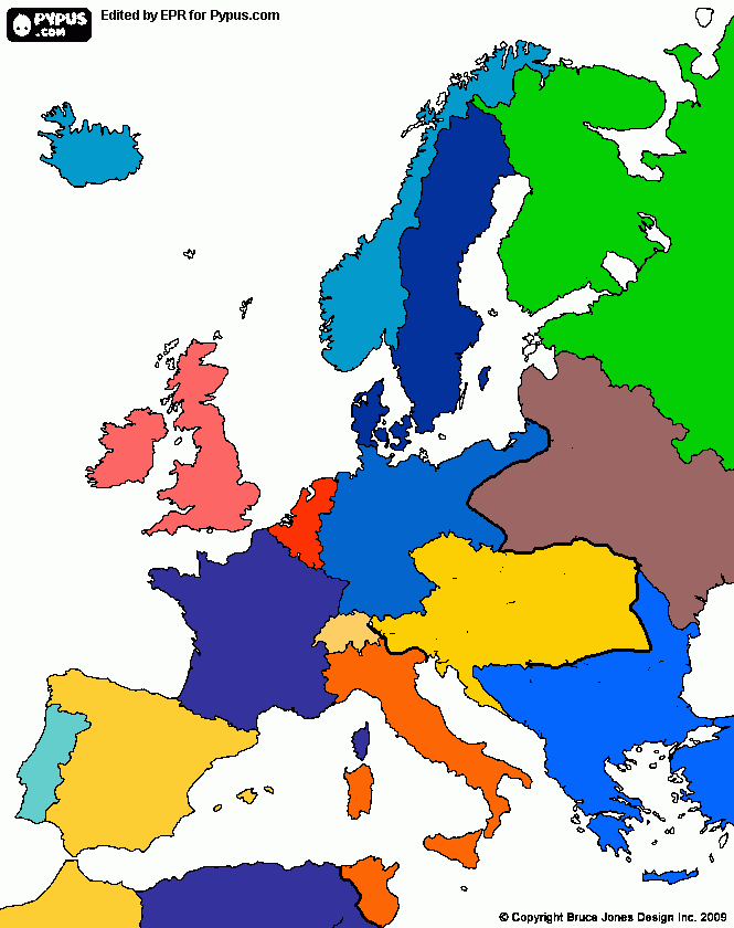 για ζωγραφικήthe Europe in 1500