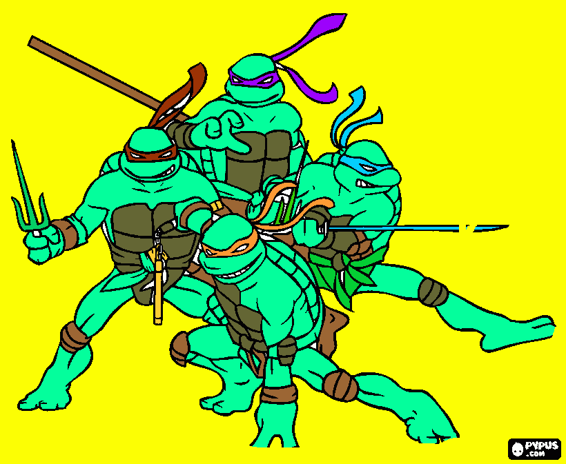για ζωγραφικήTURTLES