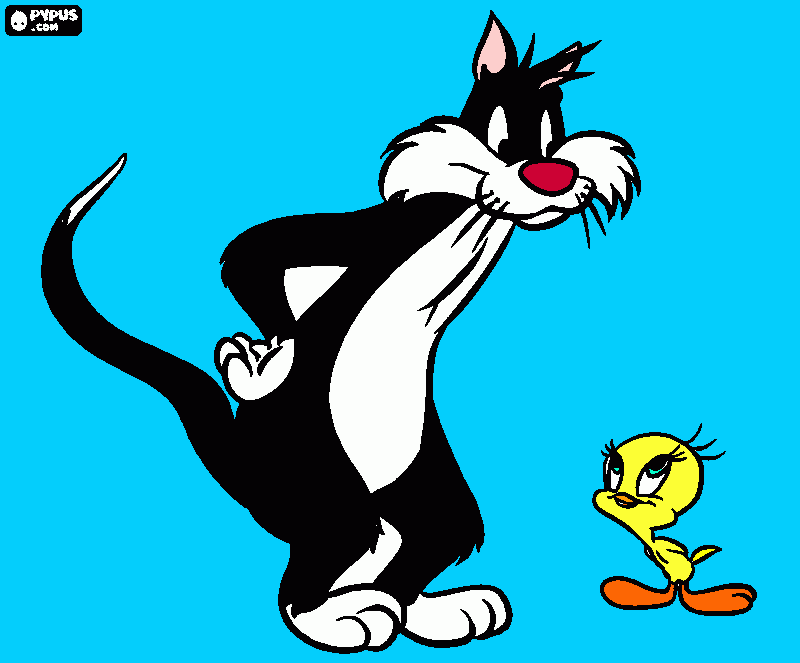 για ζωγραφικήtweety and sylvester