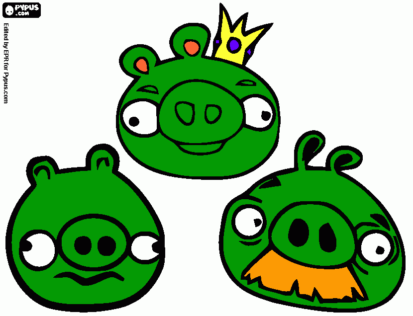 για ζωγραφικήΓουρούνια / angry birds