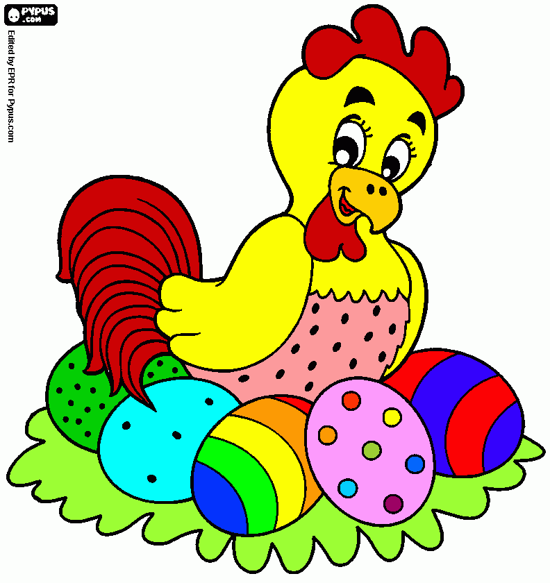 για ζωγραφικήΗ ΚΟΤΑ ΜΕ ΤΑ ΑΥΓΑ