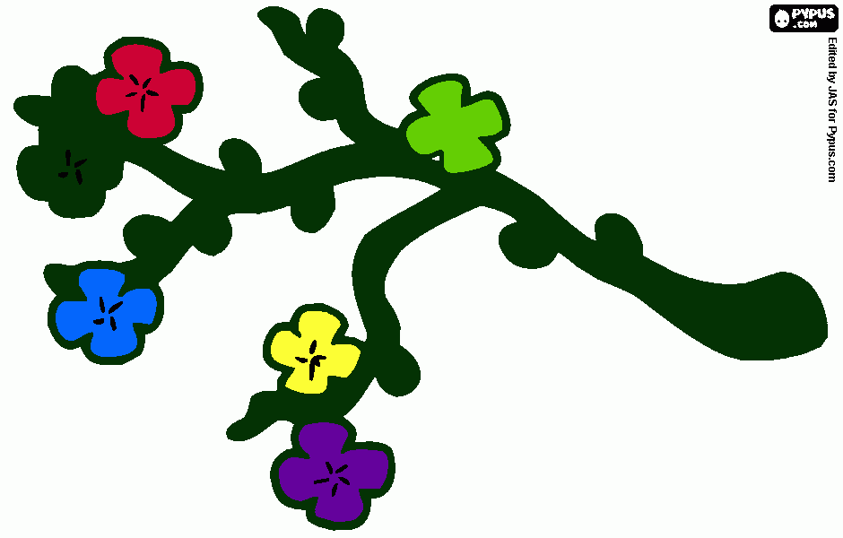 για ζωγραφικήΚΛΑΔΙ ΜΕ ΛΟΥΛΟΥΔΙΑ