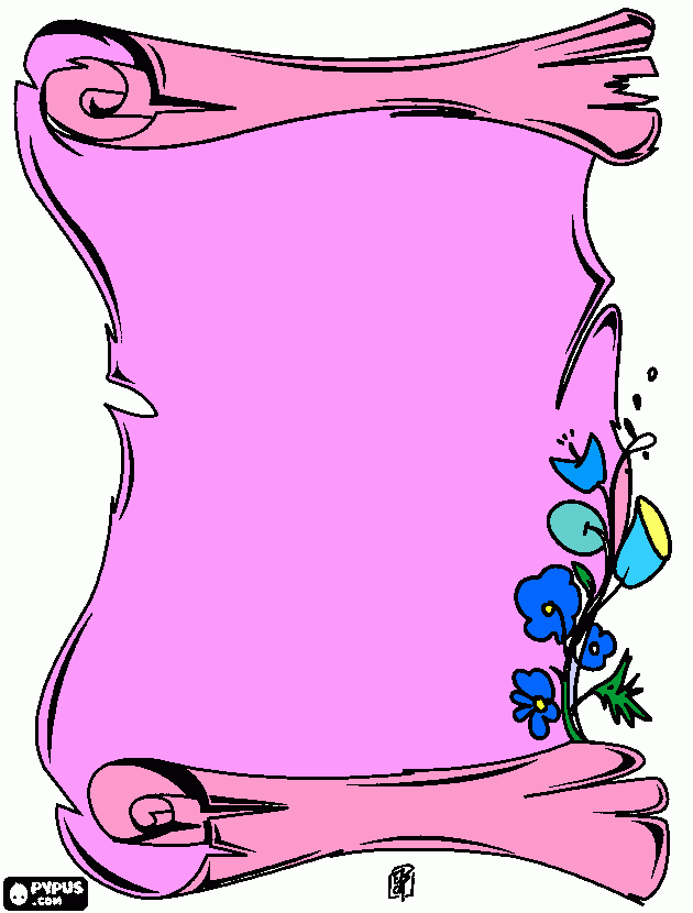 για ζωγραφικήΚορνίζα ροζ