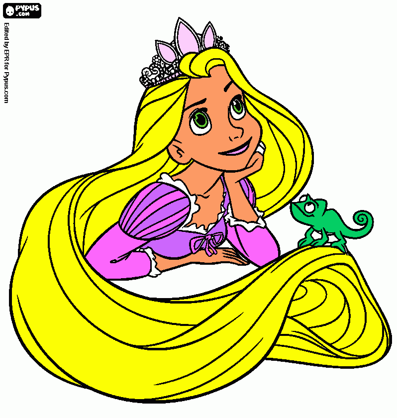 για ζωγραφικήΜαλλιά Κουβάρια Ραπουνζέλ