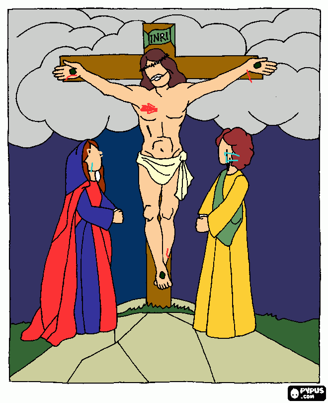 για ζωγραφικήΟ ΧΡΙΣΤΟΣ ΣΤΟ ΣΤΑΥΡΟ