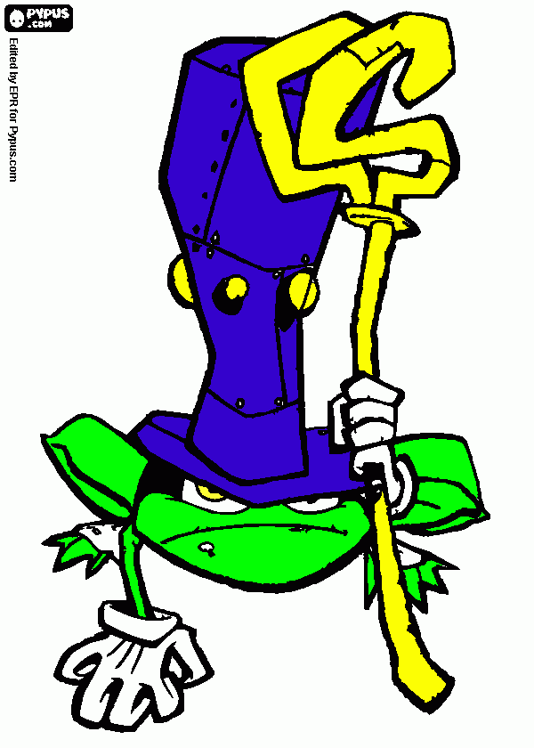 για ζωγραφικήΟ προτοσ κακος του sly cooper 1