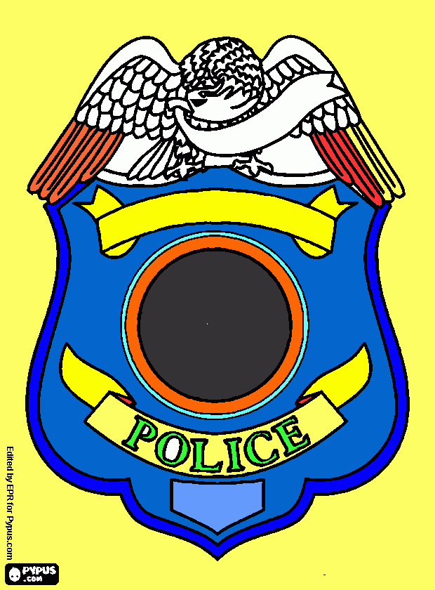 για ζωγραφικήΤο  σήμα  της  αστυνομίας