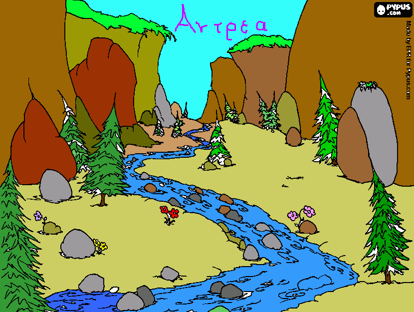 για ζωγραφικήΤοπιο νερου.