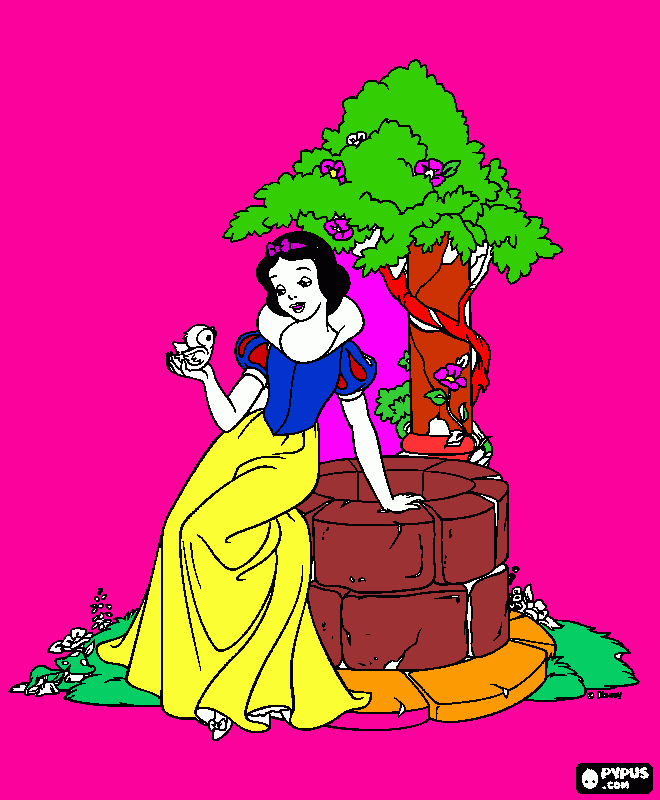 για ζωγραφικήηχιονατη στο πηγαδι