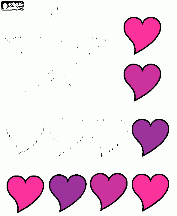 για ζωγραφικήκαρδιες