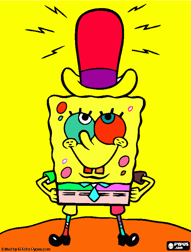 για ζωγραφικήο μπομπ  με το μεγαλο καπαιλο