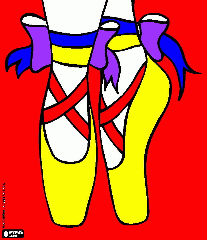 για ζωγραφικήπαντόφλες μπαλέτου