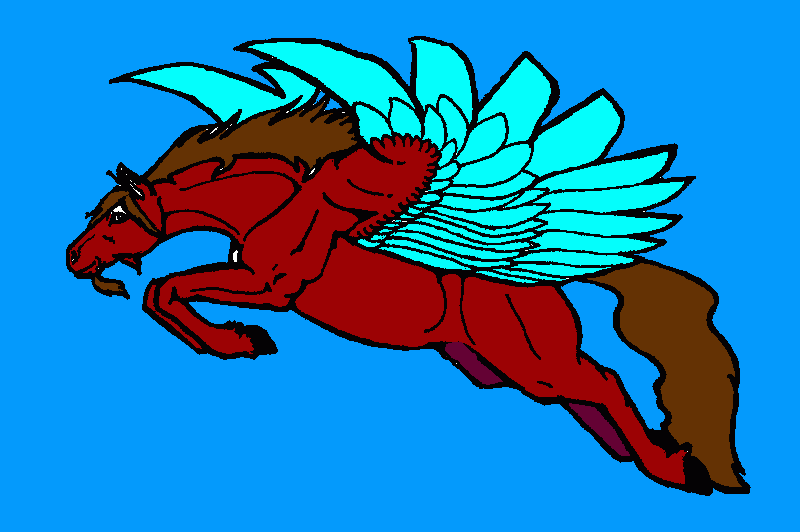 για ζωγραφικήπηγασος(φτεροτο αλογο)