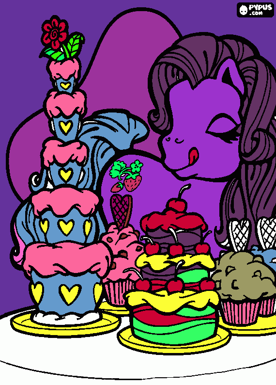 για ζωγραφικήπονυ με γλυκα