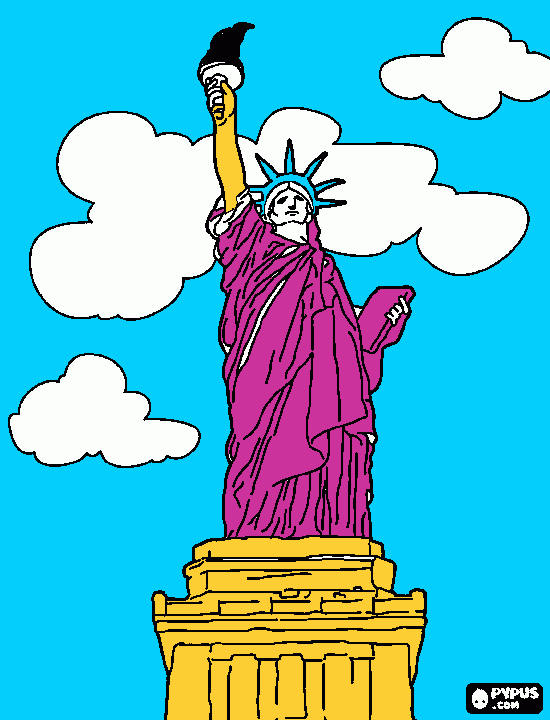 για ζωγραφικήτο αγαλμα ελευθεριασ